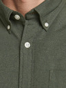 Jack & Jones Khaki pánská svrchní košile Jack & Jones Oxford
