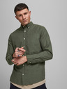 Jack & Jones Khaki pánská svrchní košile Jack & Jones Oxford