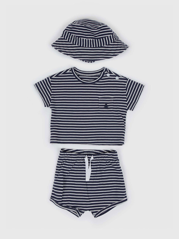 GAP Baby pruhovaný set organic GAP