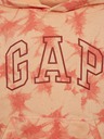 GAP Dětská batikovaná mikina s logem GAP
