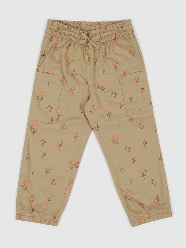 GAP Baby kalhoty s pružným pasem GAP