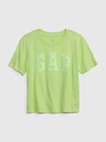 GAP Dětské tričko organic logo GAP