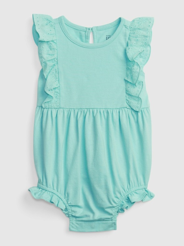 GAP Baby bavlněné body s volánky