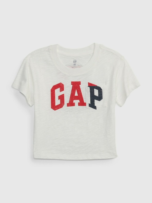 GAP Baby tričko s logem Gap