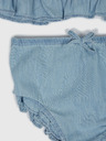 GAP Baby džínový set s čelenkou GAP
