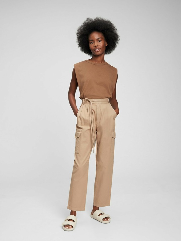GAP Cargo kalhoty High Rise GAP