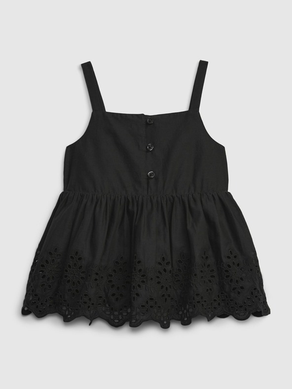 GAP Baby tílkový top s madeirou GAP