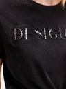 Desigual Černé dámské tričko Desigual Dublin