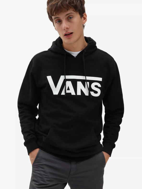 Vans Černá pánská mikina s potiskem VANS