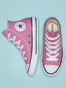 Converse Růžové holčičí kotníkové tenisky Converse Chuck Taylor All Star