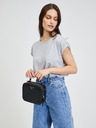 Michael Kors Černá kožená crossbody kabelka Michael Kors Jet Set Charm