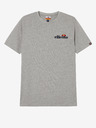 Ellesse Šedé pánské žíhané tričko Ellesse Voodoo