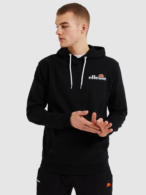 Ellesse Černá pánská mikina s kapucí Ellesse Primero