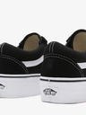 Vans Černé semišové tenisky na platformě VANS Old Skool