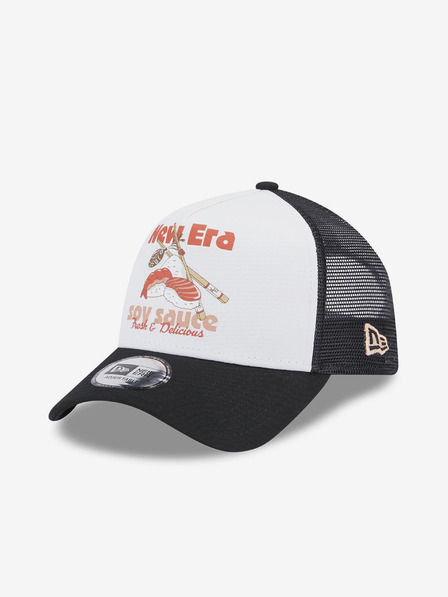 New Era Food Sushi Black A-Frame Trucker Kšiltovka