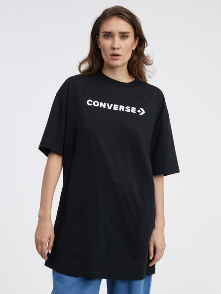 Converse Černé dámské oversize tričko Converse
