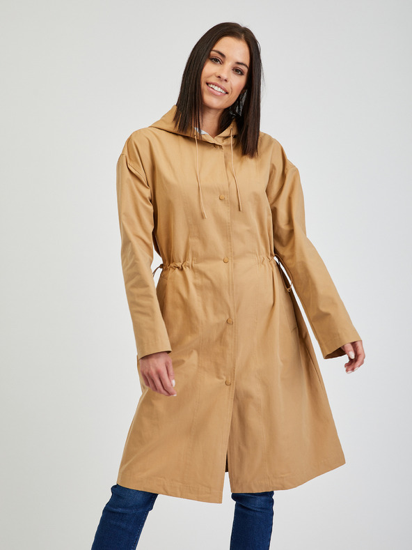 Orsay Světle hnědá dámská parka ORSAY