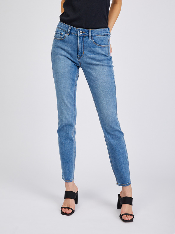 Orsay Světle modré dámské slim fit džíny ORSAY