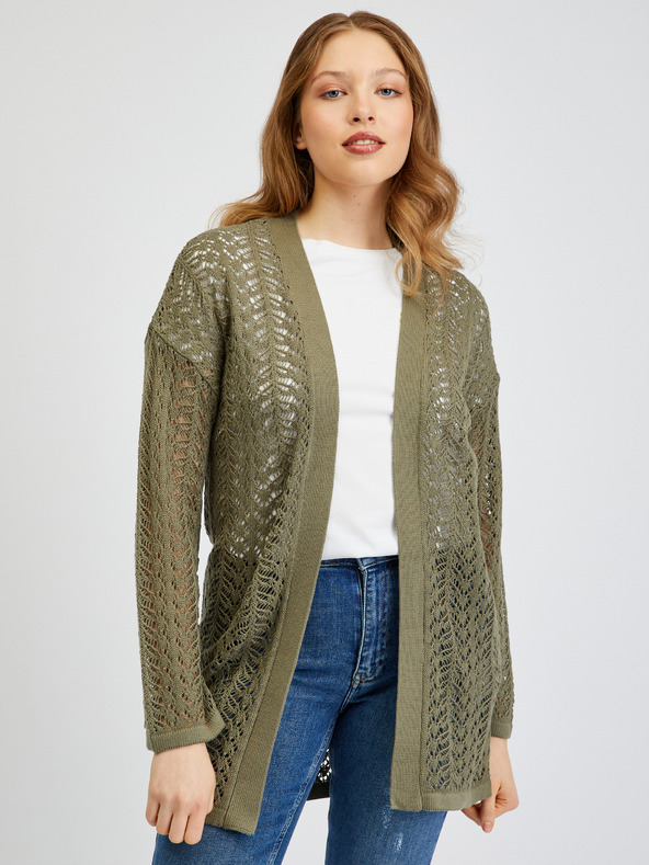 Orsay Khaki dámský kardigan ORSAY