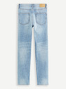 Celio Světle modré pánské straight fit džíny Celio C15 Dostra15
