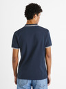 Celio Tmavě modré pánské polo tričko Celio Decolrayeb
