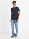 Celio Tmavě modré pánské polo tričko Celio Decolrayeb