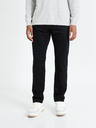 Celio Černé pánské straight fit džíny Celio Fobody15