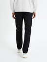 Celio Černé pánské straight fit džíny Celio Fobody15