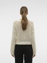 Vero Moda Béžový dámský svetr Vero Moda Madera