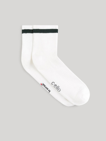 Celio Bílé pánské ponožky Celio Gihalf