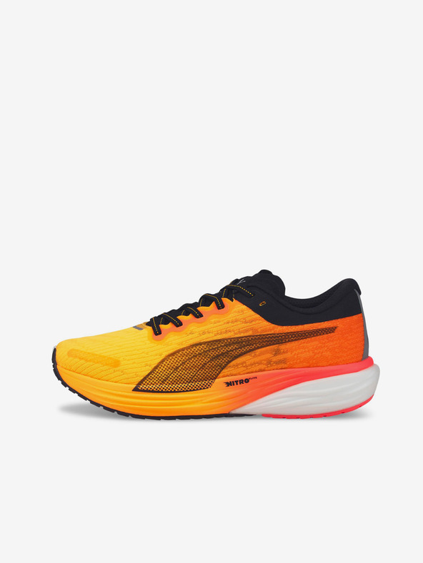 Puma Oranžovo-žluté pánské tenisky Puma Deviate Nitro 2