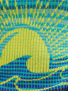 Desigual Žluto-modré dámské úpletové tričko Desigual Sun