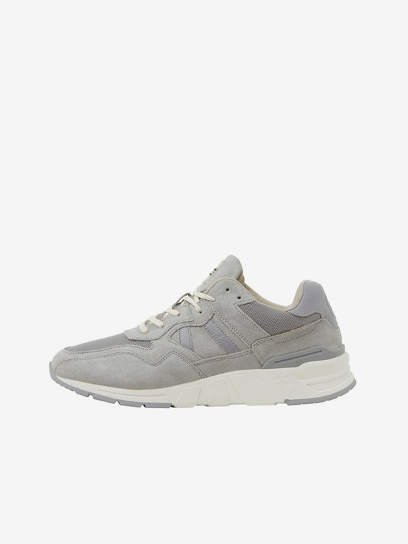 Jack & Jones Světle šedé pánské semišové tenisky Jack & Jones Thor