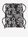 O'Neill Bílo-černý vzorovaný vak O'Neill GYM SACK