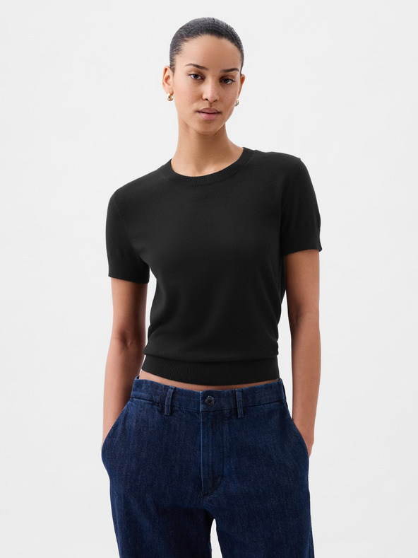 GAP Krátký crop svetr CashSoft GAP
