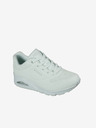Skechers Zelené dámské tenisky na klínku Skechers Uno - Frosty Kicks