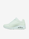 Skechers Zelené dámské tenisky na klínku Skechers Uno - Frosty Kicks