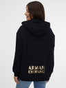 Armani Exchange Černá dámská mikina s kapucí Armani Exchange
