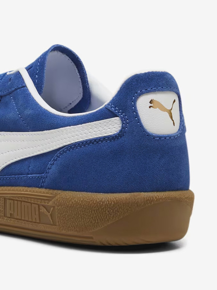 Puma Modré pánské semišové tenisky Puma Palermo