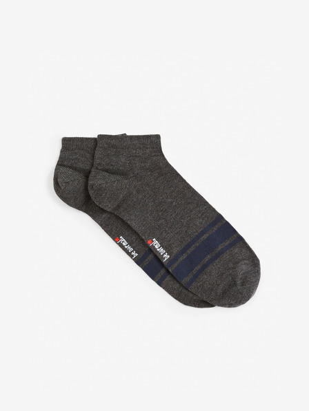 Celio Tmavě šedé pánské ponožky Celio Gisomid