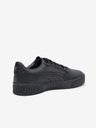 Puma Černé dámské kožené tenisky Puma Carina 2.0 Lux