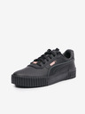 Puma Černé dámské kožené tenisky Puma Carina 2.0 Lux