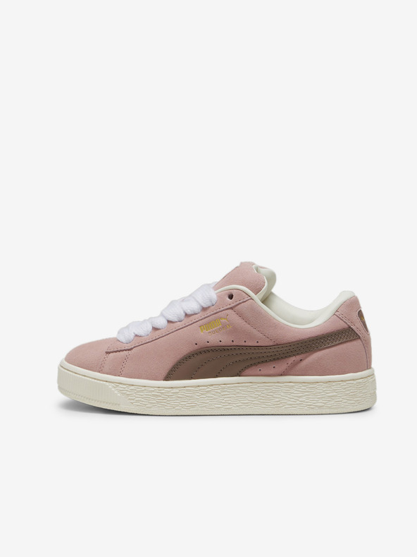 Puma Starorůžové dámské semišové tenisky Puma SUEDE XL