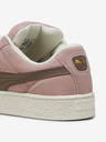 Puma Starorůžové dámské semišové tenisky Puma SUEDE XL