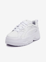 Puma Bílé dámské tenisky s koženými detaily Puma BLSTR Dresscode Wns