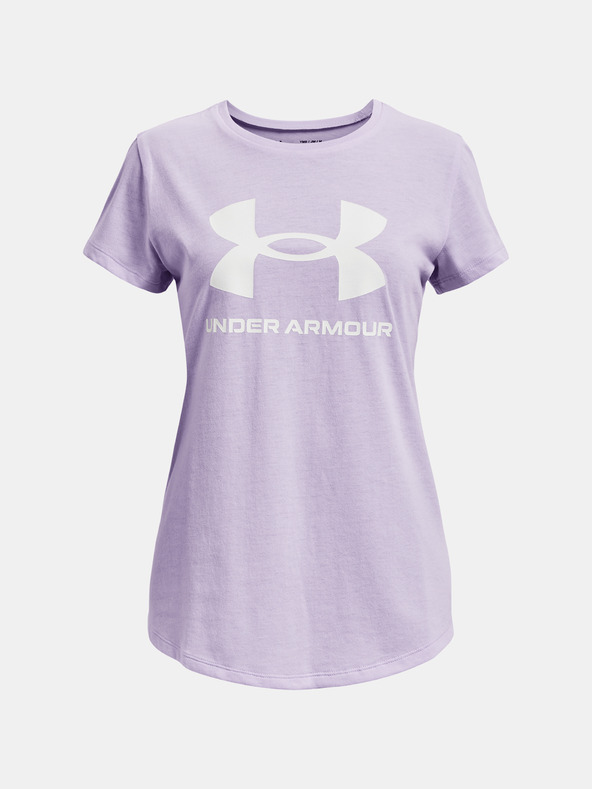 Under Armour Dívčí tričko Under Armour UA SPORTSTYLE LOGO SS