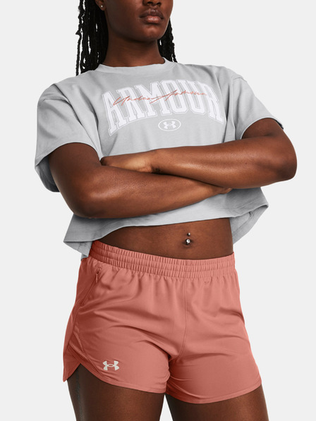 Under Armour Dámské tričko Under Armour UA HW SCRIPTED WM CROP SS