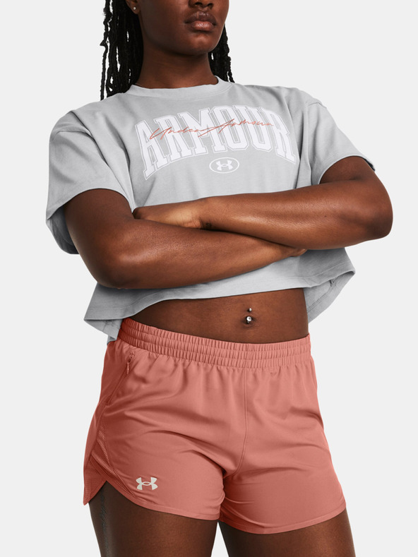 Under Armour Dámské tričko Under Armour UA HW SCRIPTED WM CROP SS
