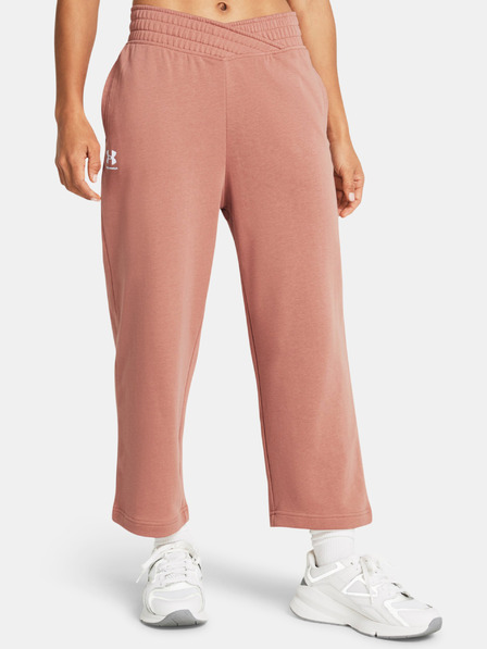 Under Armour UA Rival Terry Crop Wide Leg Tepláky