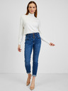 Orsay Tmavě modré dámské skinny fit džíny ORSAY